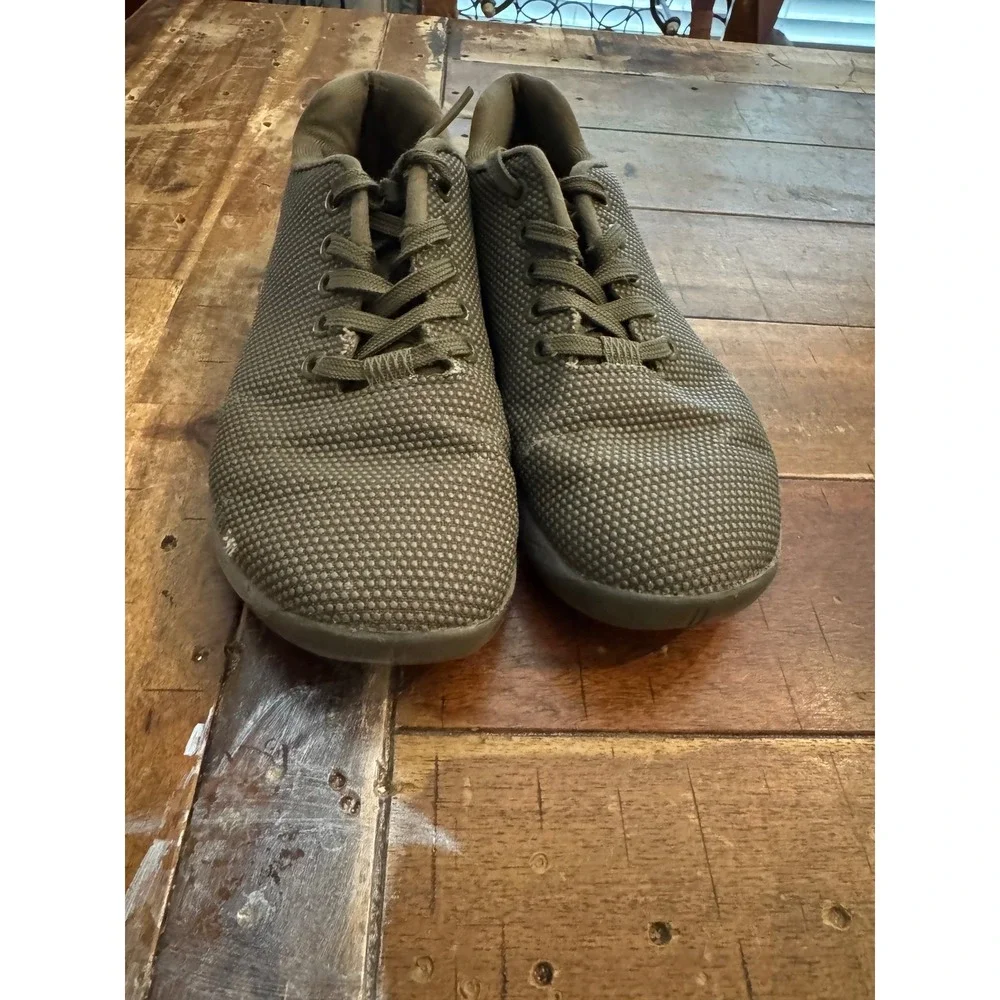 NOBULL SuperFabric Trainer Army Green Olive Drab Womens 7 CrossFit Shoes